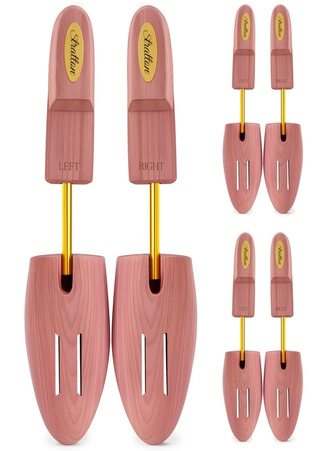 Stratton Cedar Shoe Tree - Shoe Trees for Men & Women, Sneakers, Widener & Shaper | GROWN IN USA (Large (Fits Shoe Sizes 10.5-11.5), 3 PACK) - Image 1